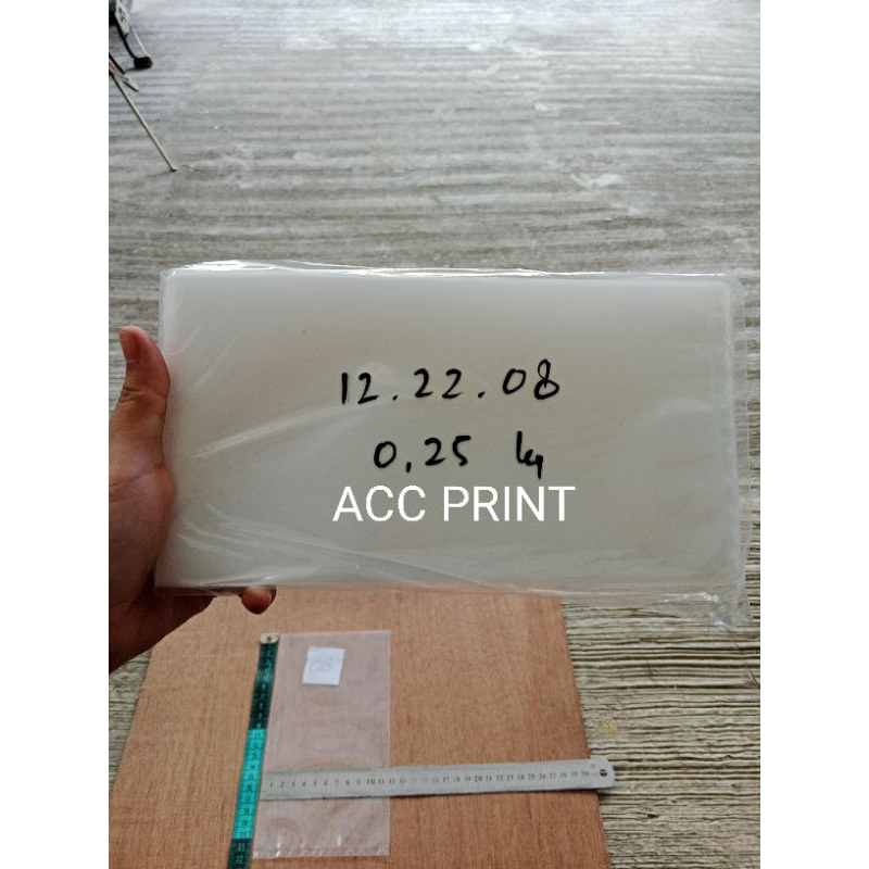 Plastik PP Bening Tebal 08 Tebal 05 / Plastik PP 12x22x05 12x22x08 / Plastik Wadah Jajan Per 1kg