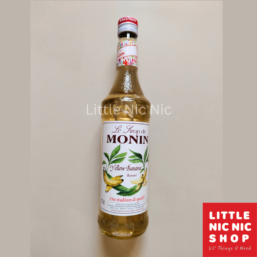 

Monin Banana syrup 70 CL (700ml) sirup rasa minuman café