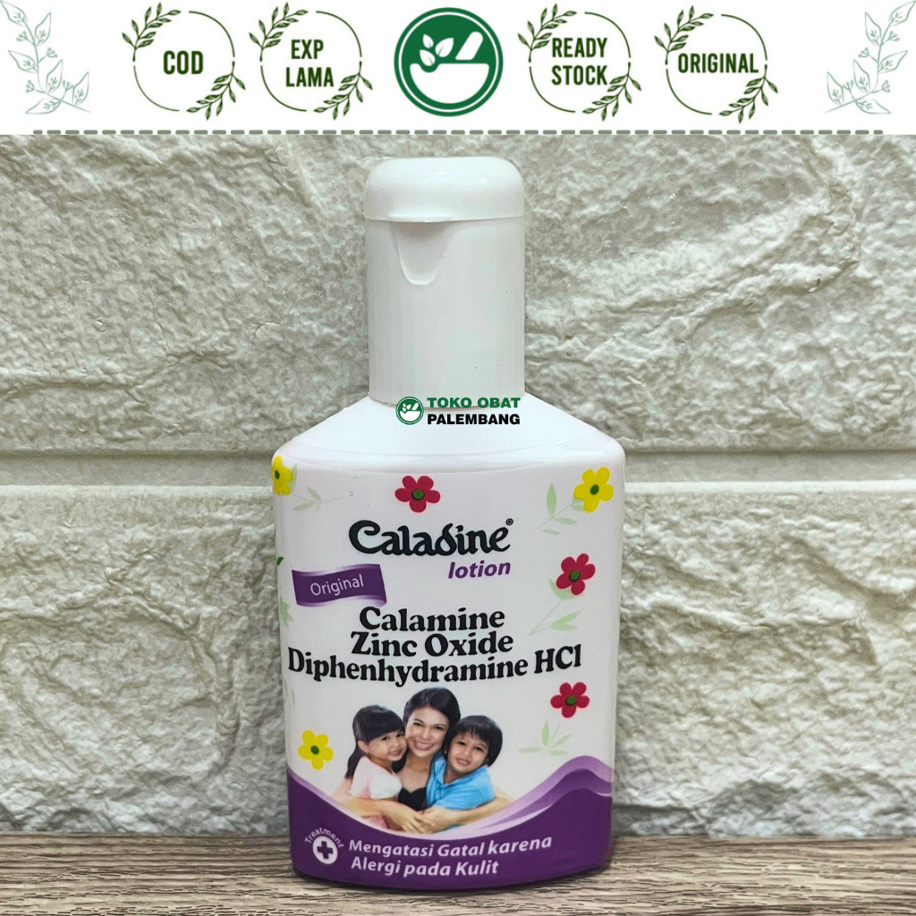 CALADINE LOTION 60ML CALAMINE GATAL BIANG KERINGAT ALERGI CAIR