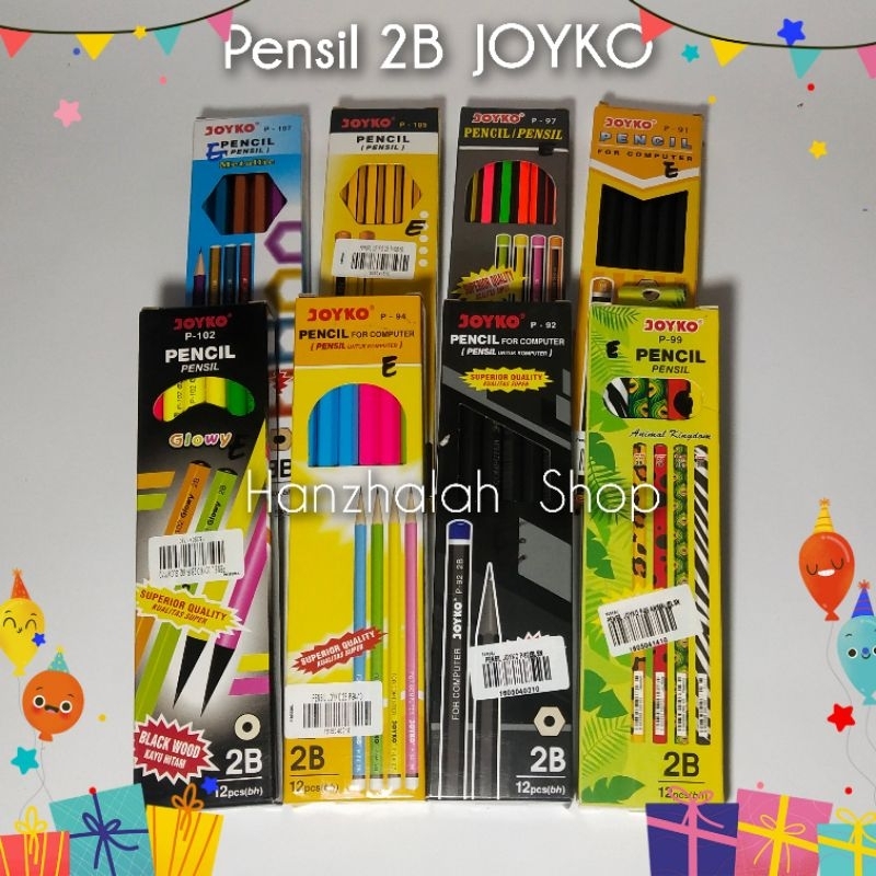 

(12 Pcs) PENSIL 2B JOYKO
