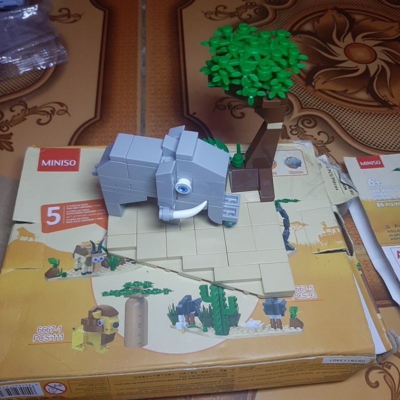 building blocks MINISO AU Grassland Animals