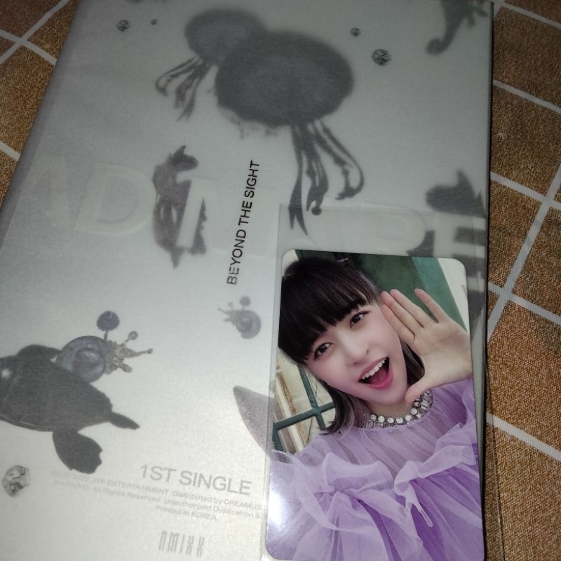 [JUAL MURAH] AD MARE NMIXX 1ST SINGLE ALBUM UNSEALED INCLUDE PHOTOCARD OFFICIAL LILY