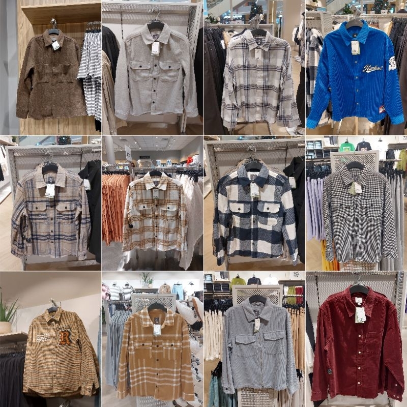 [SALE] JASTIP JAKET KEMEJA | CORDUROY OVERSHIRT | OVERSHIRT JACKET ZIPPER OR BUTTON | kotak-kotak |P