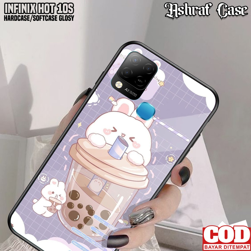Case Hp Infinix Hot 10S - Casing Infinix Hot 10S ( BBA ) Silikon Hp Infinix Hot 10S - Kesing Hp Infi