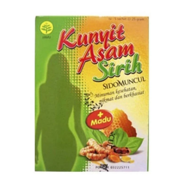 

Kunyit asam Sirih + madu 1 Dus 5 sachet / kesehatan tubuh