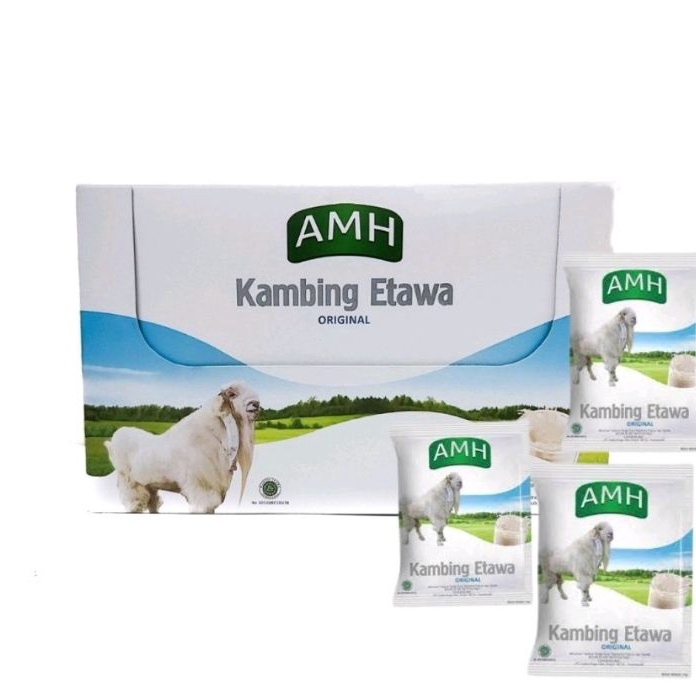 

77 Susu Kambing Etawa AMH ORIGINAL Full Cream 1 x 2gram ORIGINAL