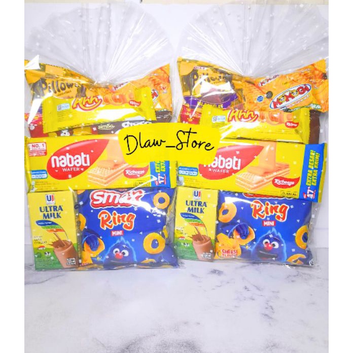 

Ready Stok Paket Snack Ulang Tahum Anak Bingkisan Ulang tahun
