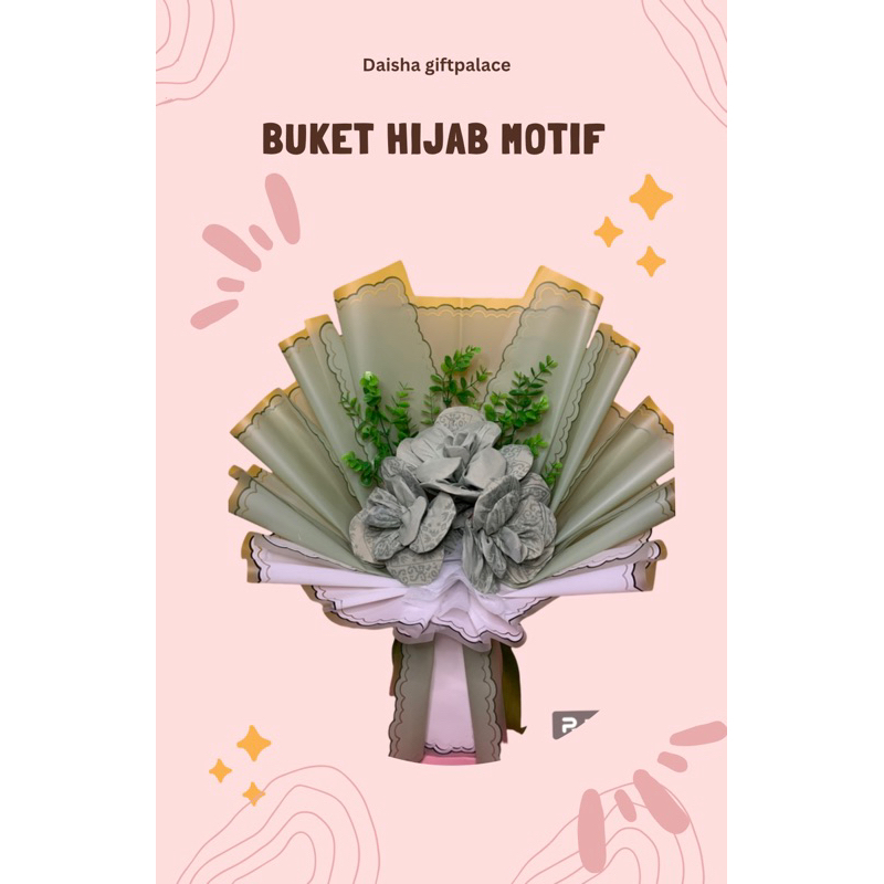 buket hijab motif
