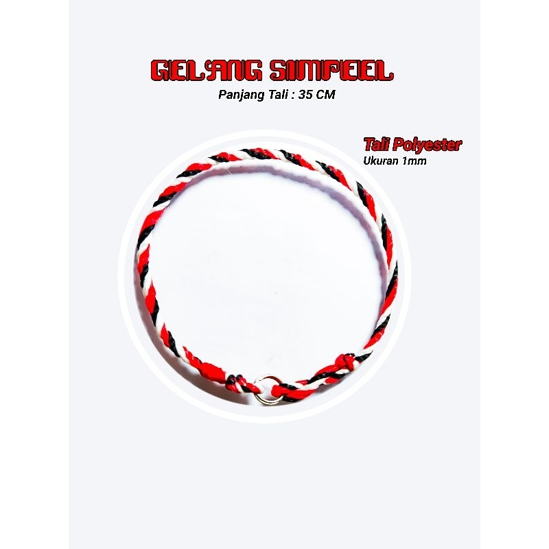 Gelang Tridatu Khas Bali Original - Gelang Tridatu - Gelang Khas Bali - Gelang Tali Khas Bali -  V 5