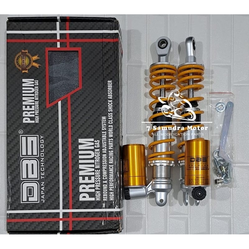 shock dbs premium 611 tabung bawah 310/340mm motor, aerox ,new nmax  nmax old, pcx 150