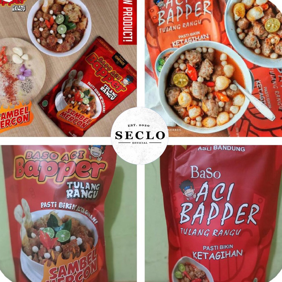 

XG34448 BASO ACI BAPPER Tulang RanguSambel Mercon