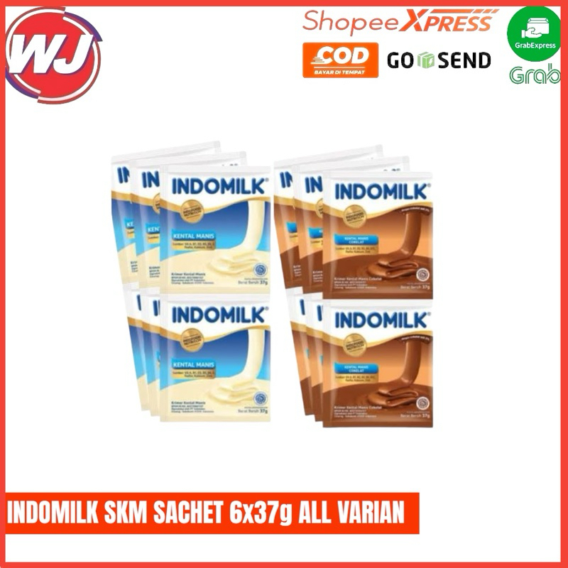 

INDOMILK SKM SACHET 6x37g ALL VARIAN