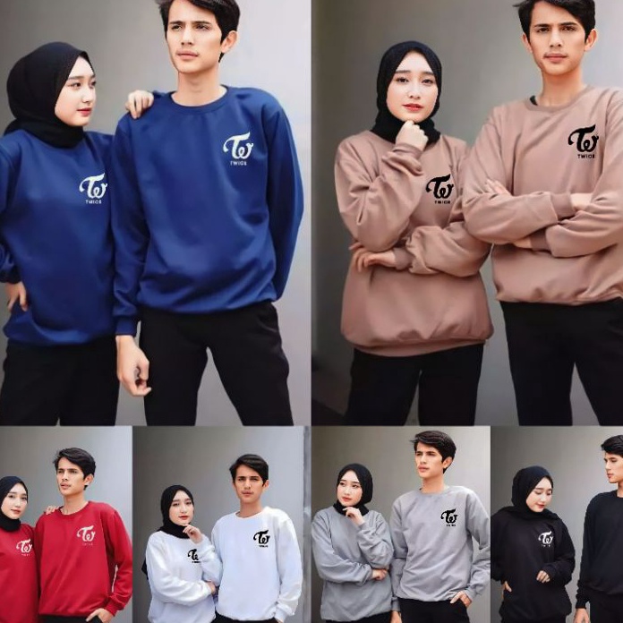 Terlaku BAJU KAOS COUPLE PASANGAN LENGAN PANJANG  BAJU KAOS COUPLE PASANGAN  BAJU COUPLE PASANGAN  B