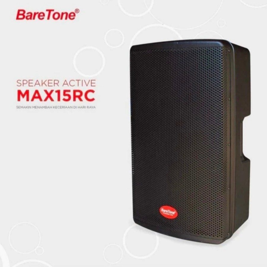 PROMO □ BISA COD □ Speaker Aktif BareTone MAX15RC max 15rc Original garansi resmi 15 inch