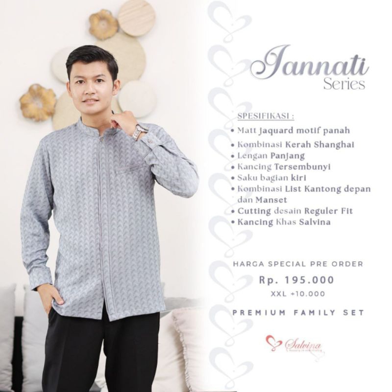 Jannati Series by Salvina Hijab l Koko Dewasa l Koko Panjang