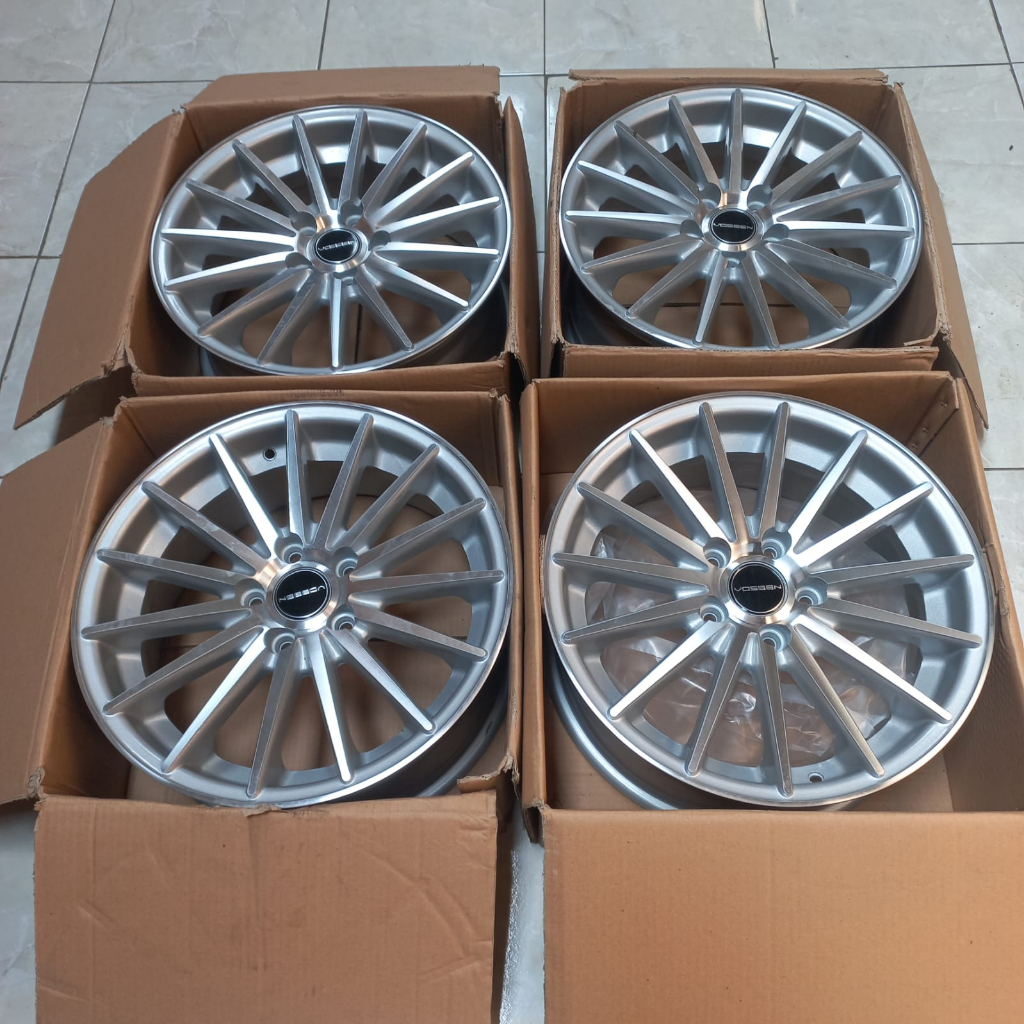 Velg Vossen  Hol 5 R17 Warna Silver Polis