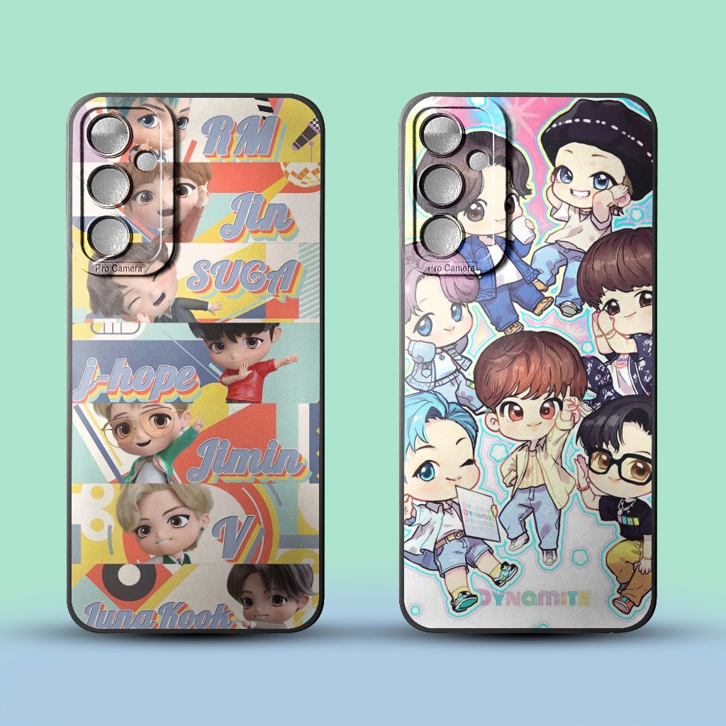 Casing Case Bts Samsung A05 A05s A04 A04e A04s A03 A03core A03s A23 A24 A33 A34 A54 - Softcase Kpop 