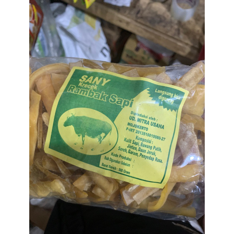 

Krecek rambak sapi mekar super,tanpa dijemur 500gr