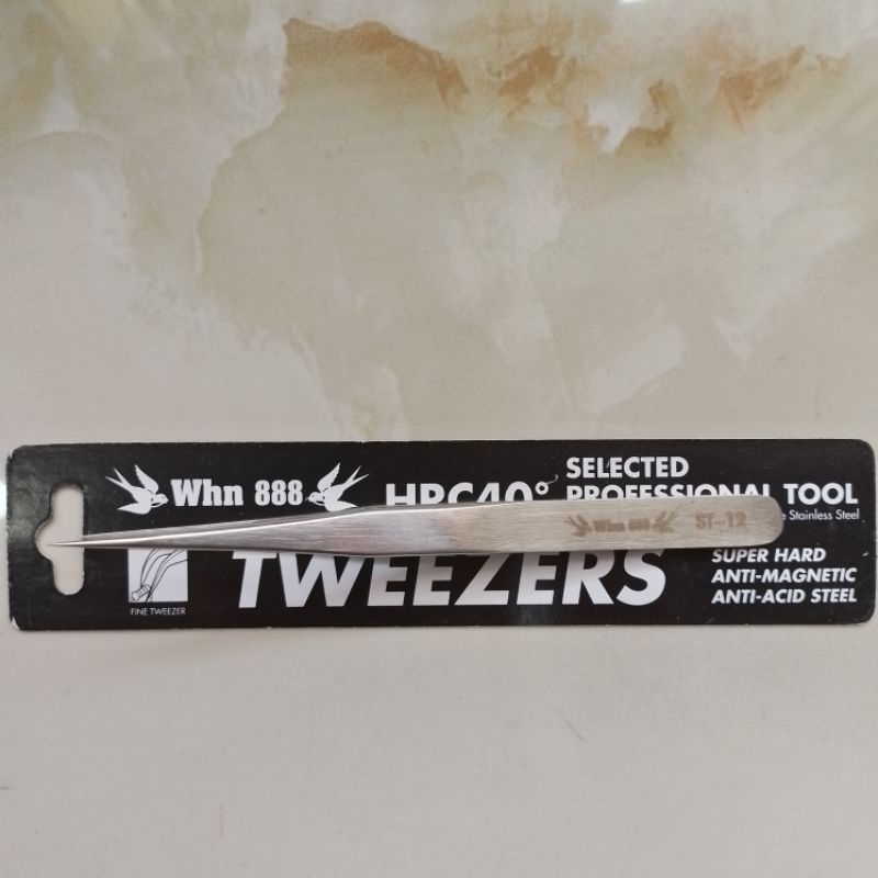 Beli 10 FREE 1 PCS Pinset cabut bulu walet ST12 merk Whn888