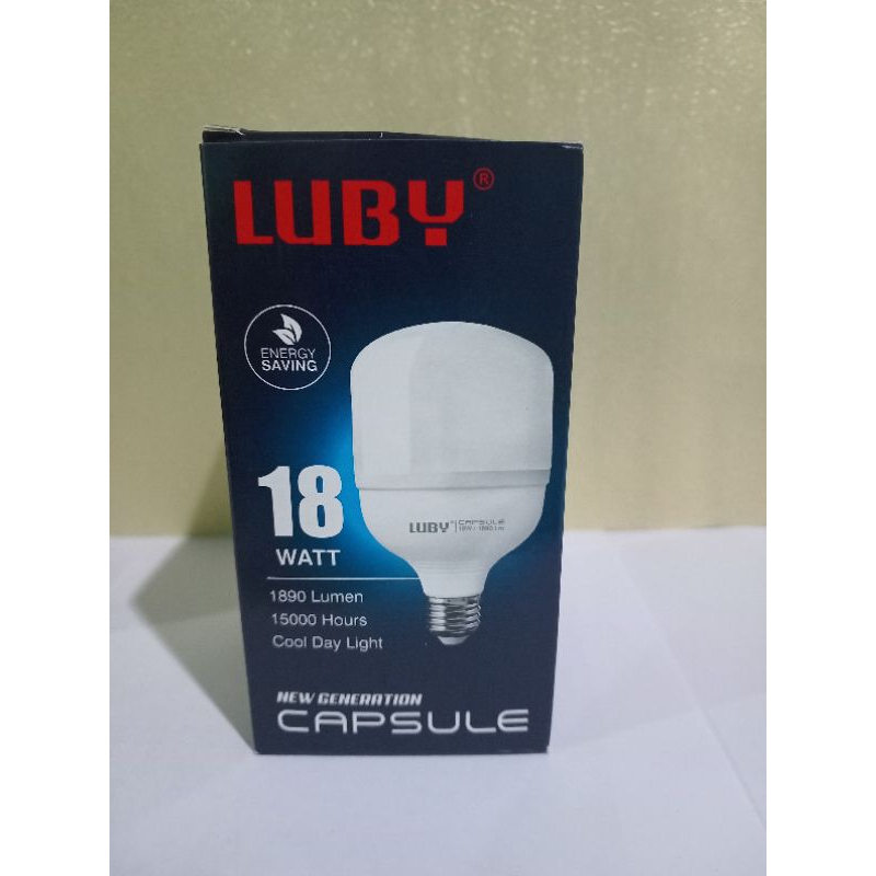 lampu luby led 18 watt.