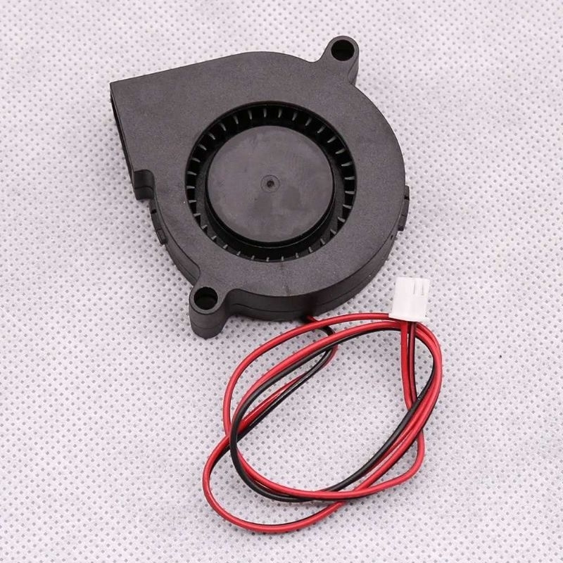Blower Keong Mini 12V - Kipas Cooling Pendingin Turbo Blower Fan Brushless 3D Printer Multifungsi - 5015