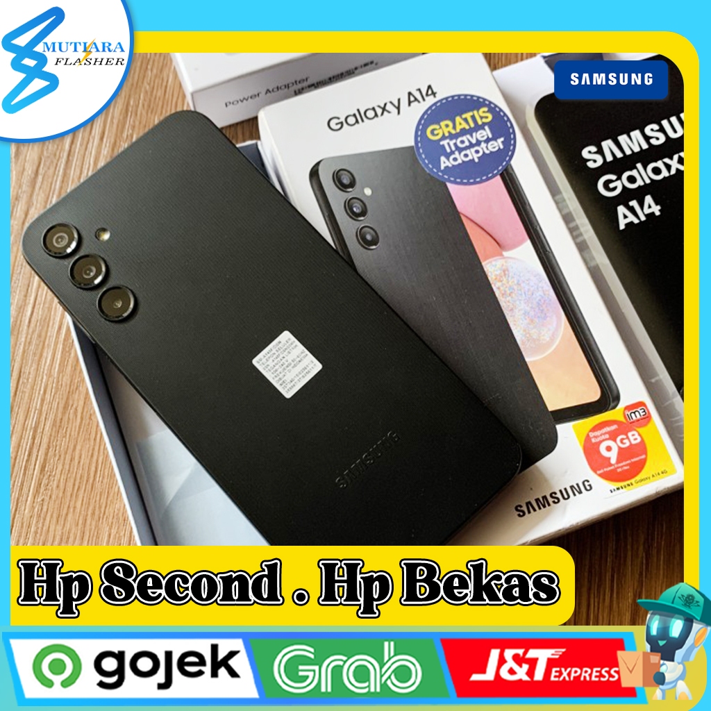 Samsung A14 4G Ram 4/128GB | Ram 6/128GB Second Original