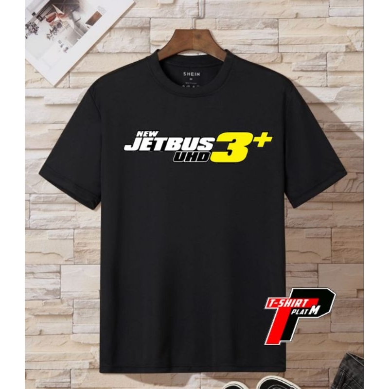 Kaos Jetbus 3+ UHD Cotton Combed