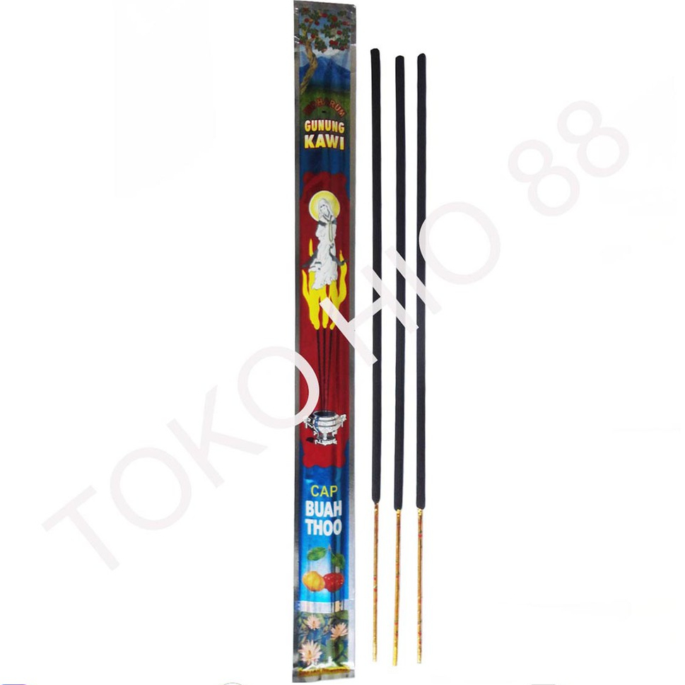 Hio / Dupa Wangi / Incense Stick Gunung Kawi Cap Buah Thoo Isi 3 Batang