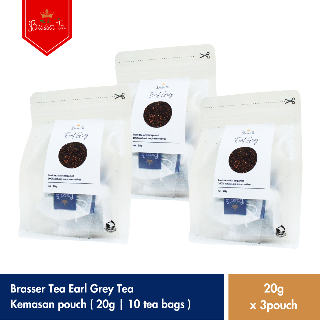 

[ BUNDLING ] Earl Grey Kemasan Pouch (3x20gr)