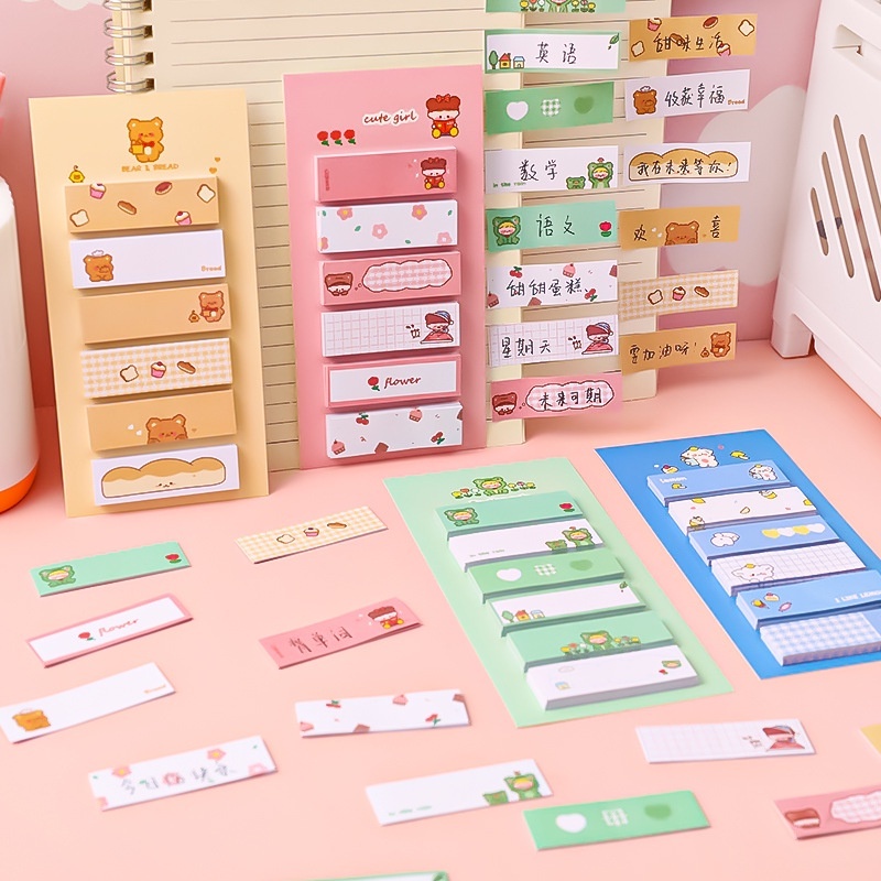 

MURMURE | STIKY MEMO STICKY NOTES BENTUK PENSIL MEMO POST PENCIL CATATAN TEMPEL LUCU GREEN