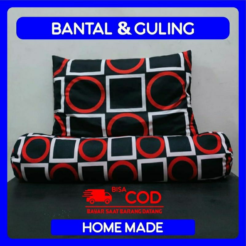 Anugrah Sprei Satu Set Bantal Guling dewasa 40x60