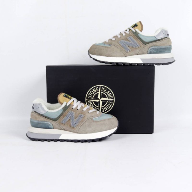 Sneakers - Sepatu Sport Casual NB 574 Legancy Stone Island | Kualitas Import OEM BNWB Authentic