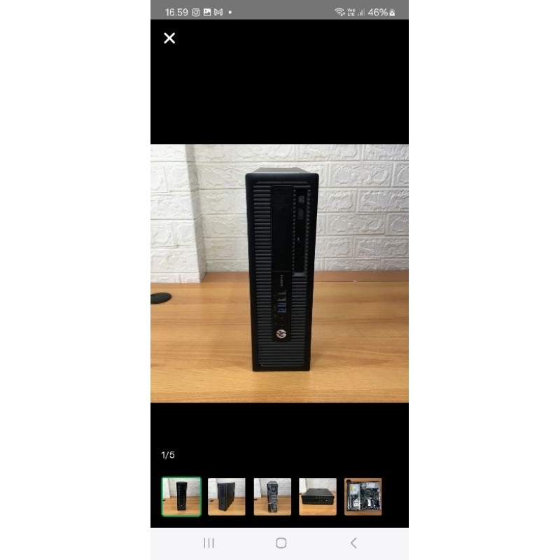 cpu buildup hp core i5 gen 4