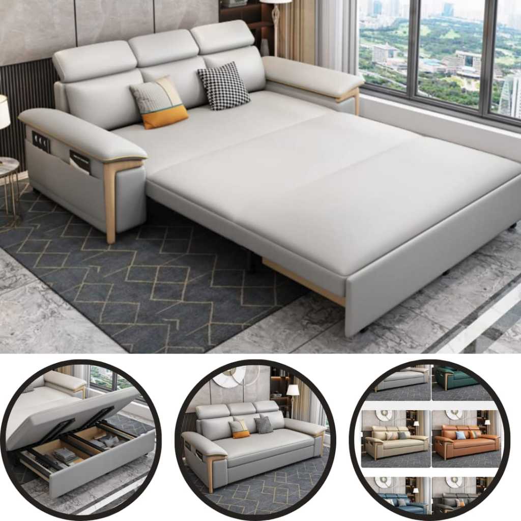 SOFA BED MAGELAN LIPAT MODERN PREMIUM GRADE LUXURY / SOFABED APARTEMENT / SOFA LIPAT / SOFA RELL / S