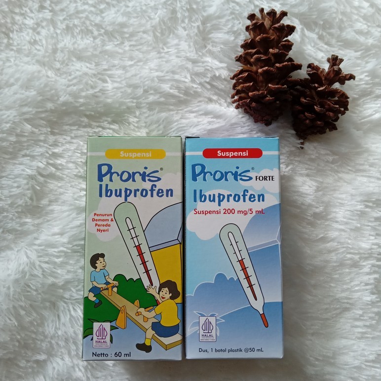 PRORIS SIRUP 60ML | PRORIS FORTE SIRUP 50ML | SIRUP TURUN PANAS | SIRUP DEMAM ANAK | SIRUP PANAS ANA