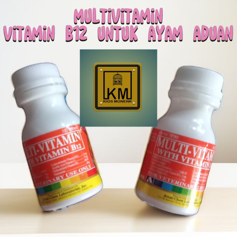 Multivitamin ayam aduan with B12