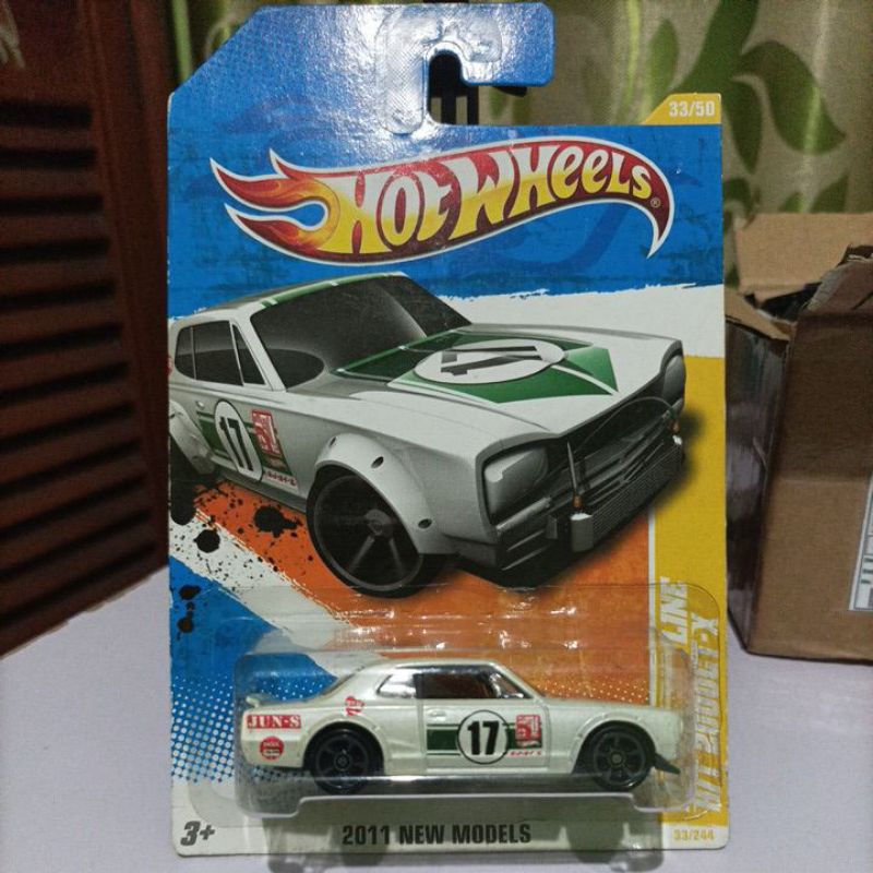 Hotwheels Nissan Skyline H/T 2000 GT-X 2011 New Models