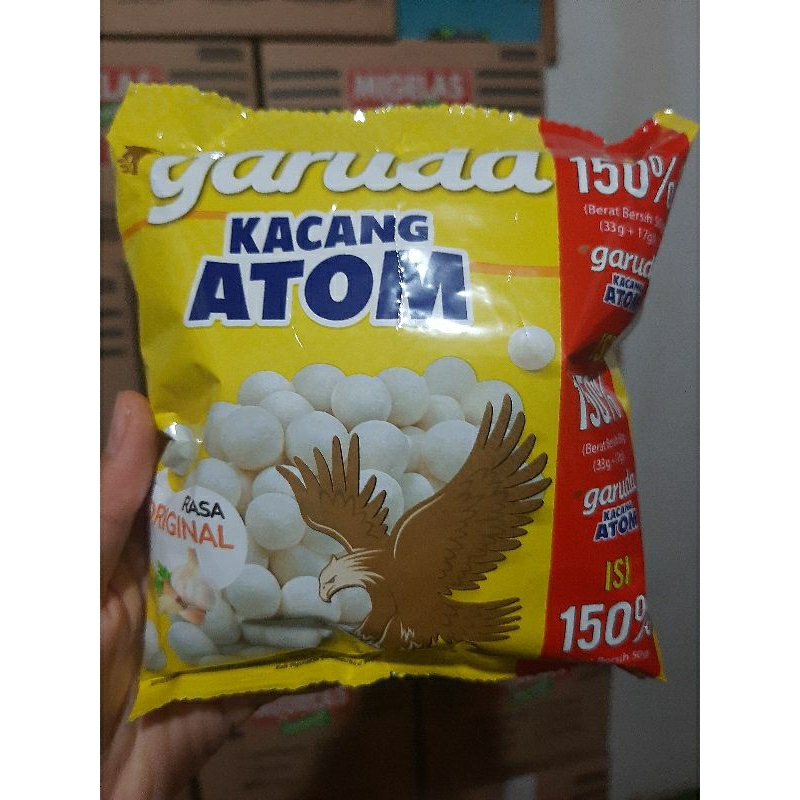 

GARUDA KACANG ATOM 33+17GRAM