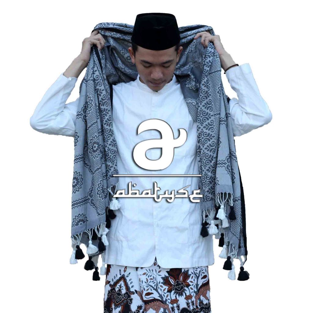 Sorban Wadimor Jaguar Kualitas Bagus, Sorban Wadimor Black White, Sorban Haji, Sorban Premium 4