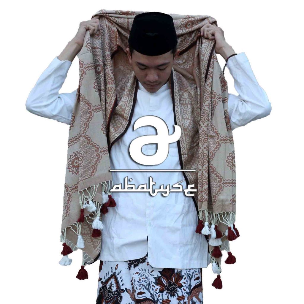 Sorban Wadimor Jaguar Kualitas Bagus, Sorban Wadimor Black White, Sorban Haji, Sorban Premium 2