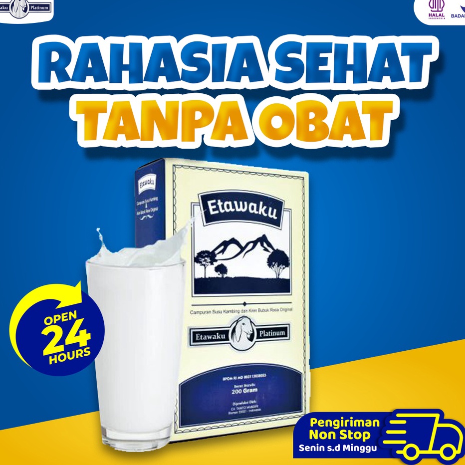 

PROMO SALE Etawaku Susu Kambing Etawa Murni Krimer Bubuk