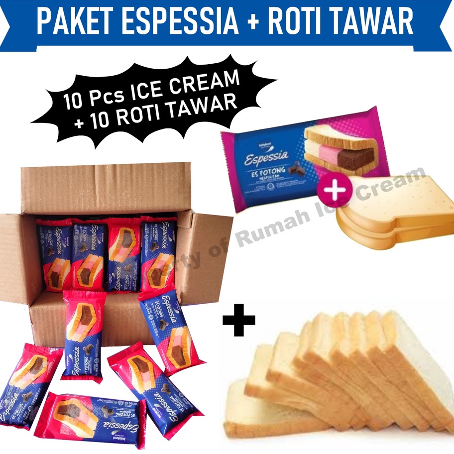 

STAR Paket Es Krim Potong Espessia Roti Tawar