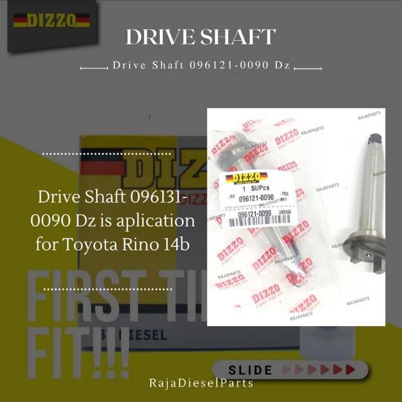 Drive Shaft Toyota Rino 14b 096121-0090 Dz