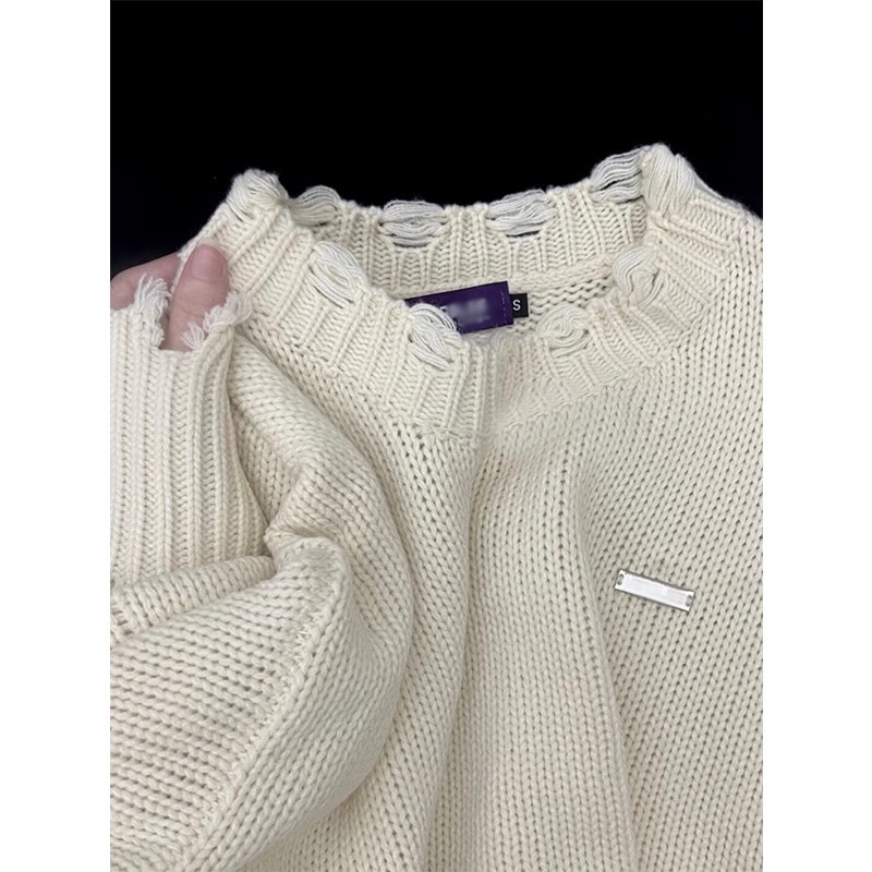 XIAOZHIANV baju kaos crop top wanita korea oversize lengan panjang | kaos rajut lengan panjang | swi