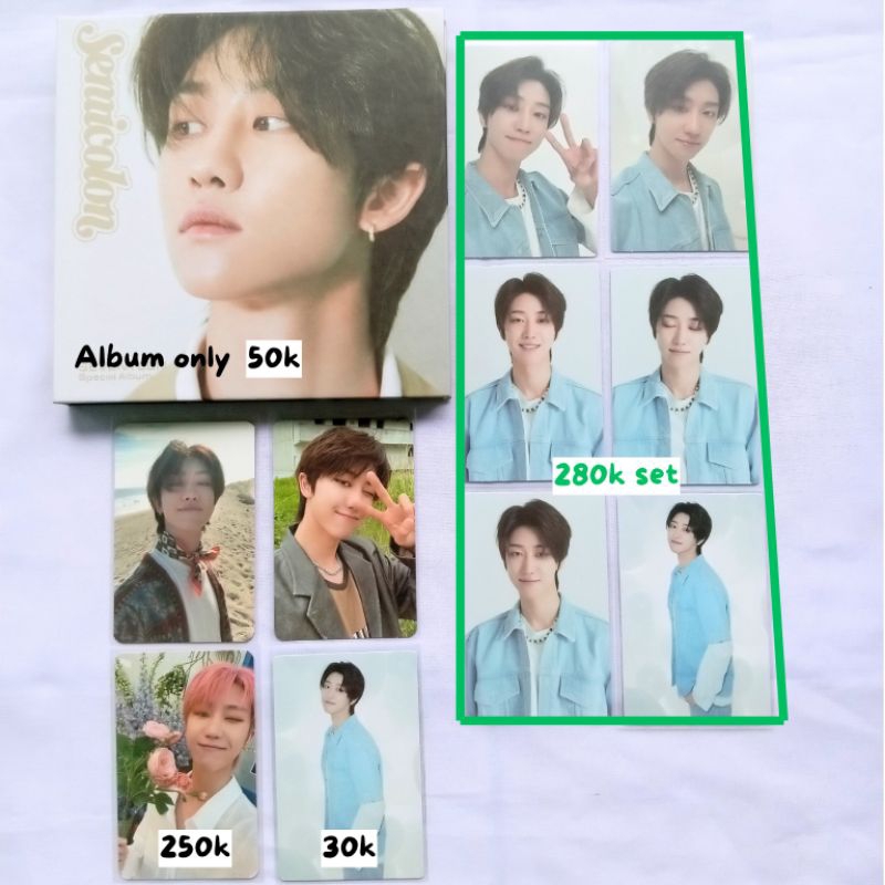 PHOTOCARD SEVENTEEN Album only The8 minghao henggarae appmus muart synnara sector17 pob bene weverse