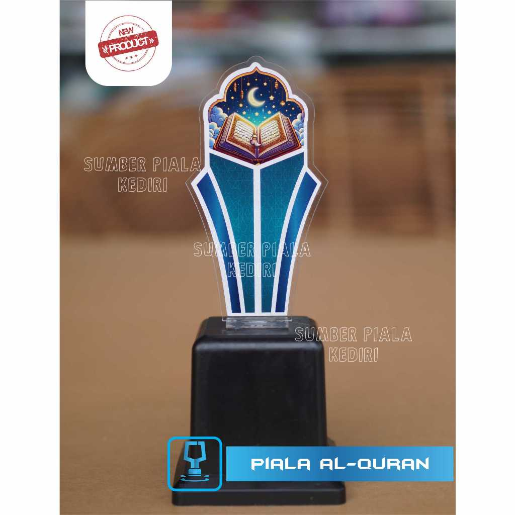 Piala Al-Quran Terbaru/Piala Lomba Baca Al-Qur'an / Piala Akrilik Al-Qur'an/Piala Mengaji/Piala Tahf