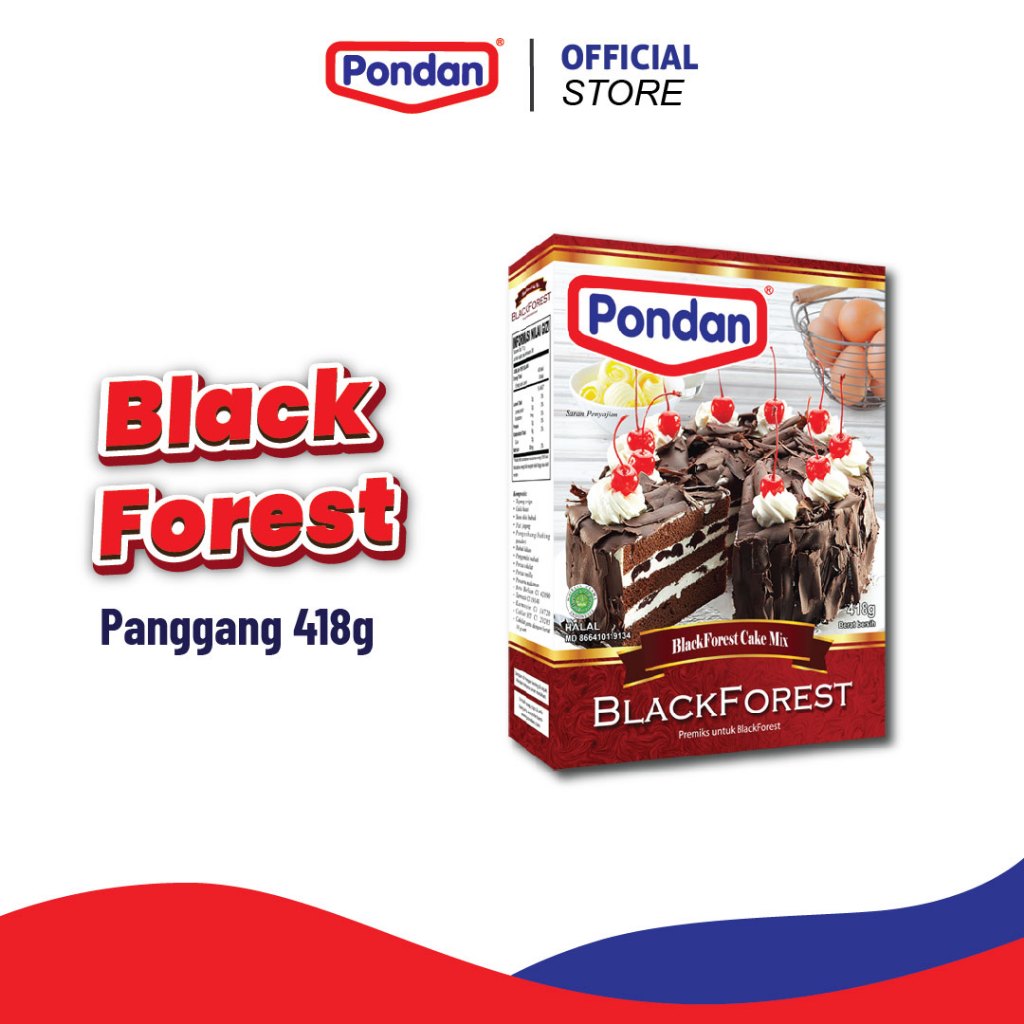 

Pondan Black Forest Panggang 418g