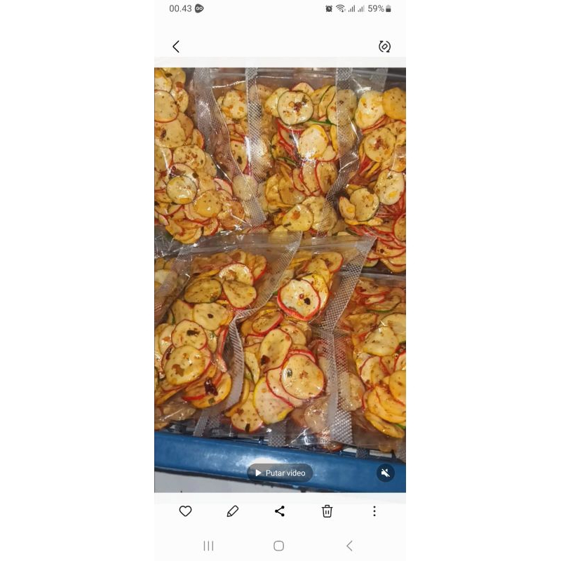 

kerupuk seblak bantet