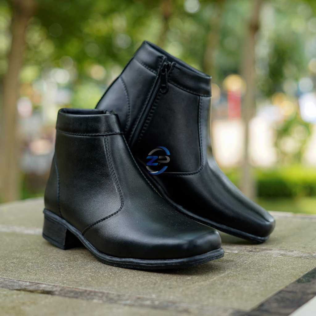 Sepatu pdh wanita paskibra polwan secwan sepatu pantofel sekolah wanita