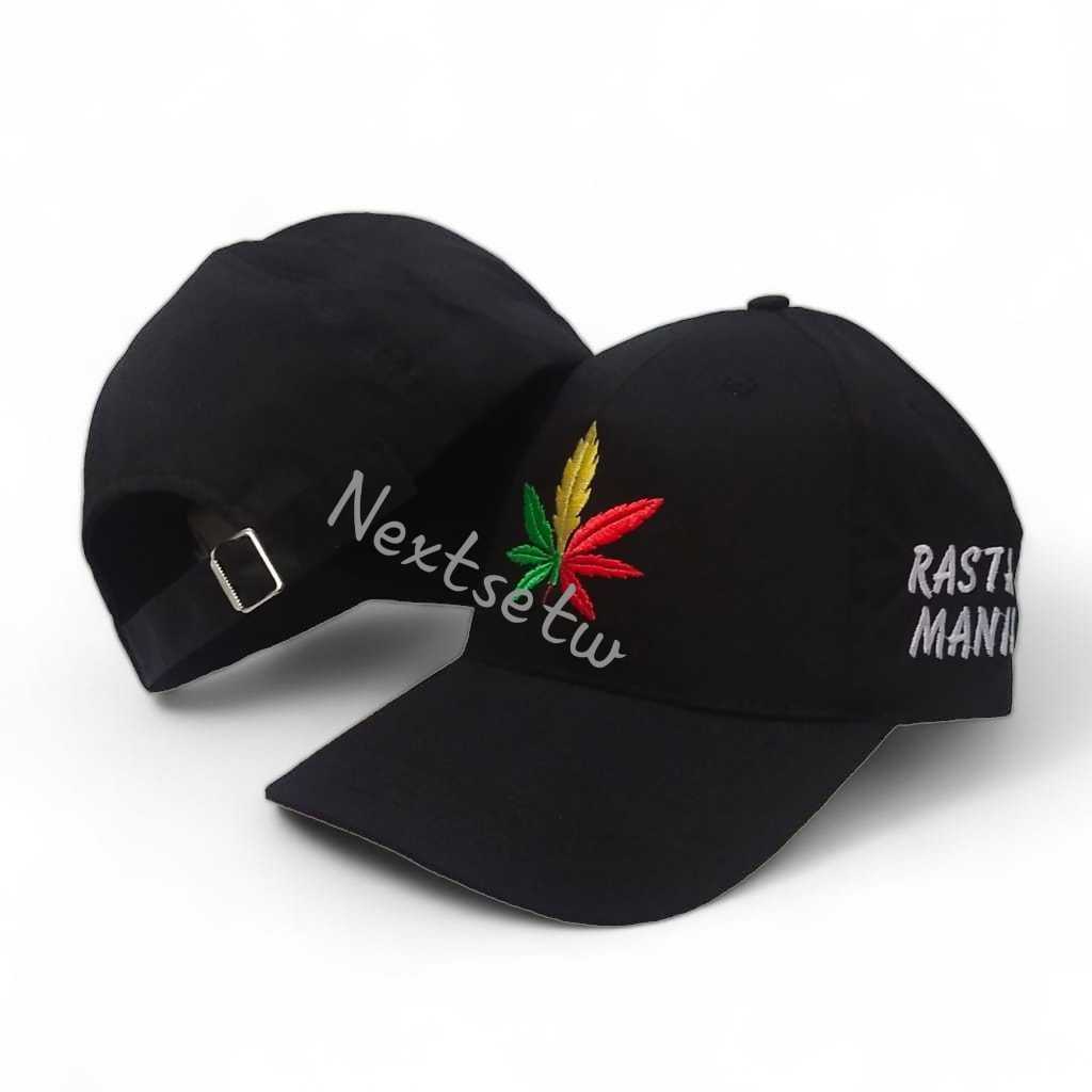 Topi Pria Distro Logo Bunga Rasta Higt Quality Bordir Bunga Rasta Premium